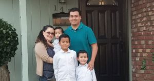 Bermudez family in new home financed by prime home loans in watsonville CA.